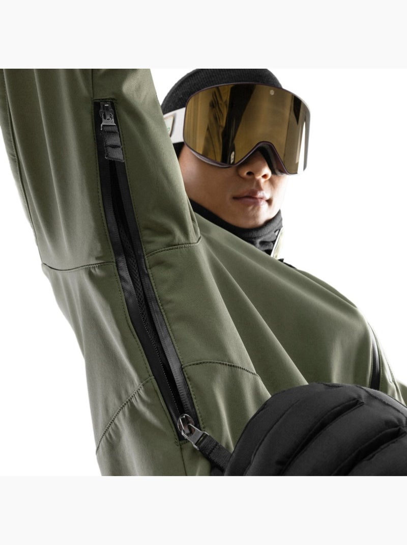 Veste snowboard homme sports d'hiver homme w2 army Vert - Kiabi