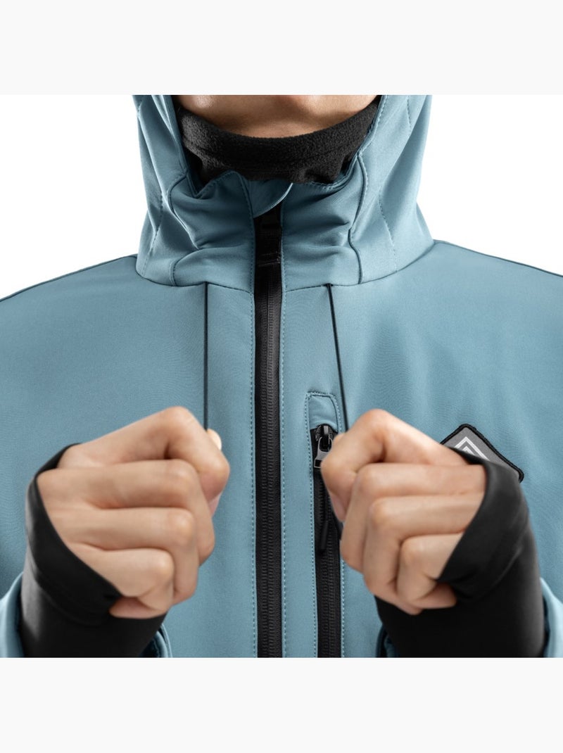 Veste snowboard homme sports d'hiver homme w2 beluga Bleu canard - Kiabi