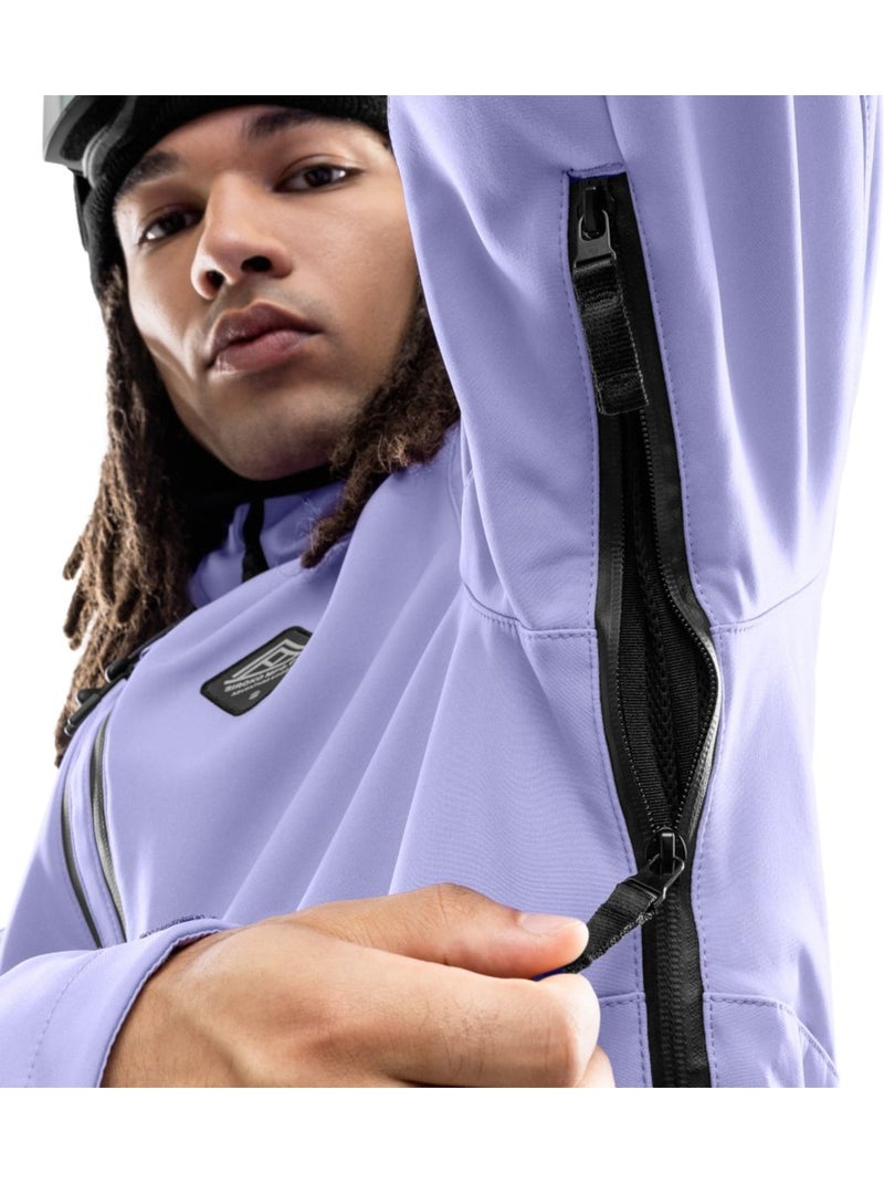 Veste snowboard homme sports d'hiver homme w2 makalu Lavande - Kiabi