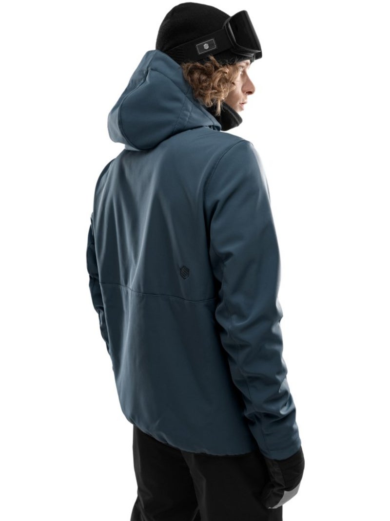 Veste snowboard homme sports d'hiver homme w2 monsoon Bleu - Kiabi