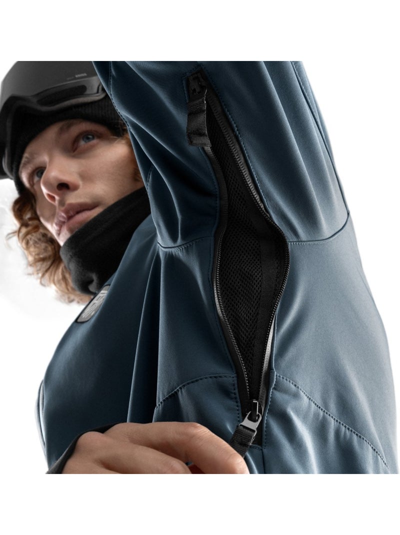 Veste snowboard homme sports d'hiver homme w2 monsoon Bleu - Kiabi