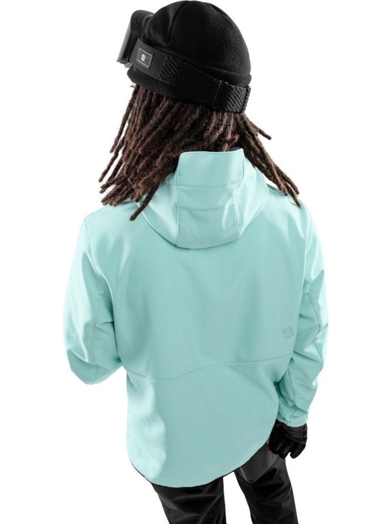 Veste snowboard homme sports d'hiver homme w2 senja Turquoise - Kiabi