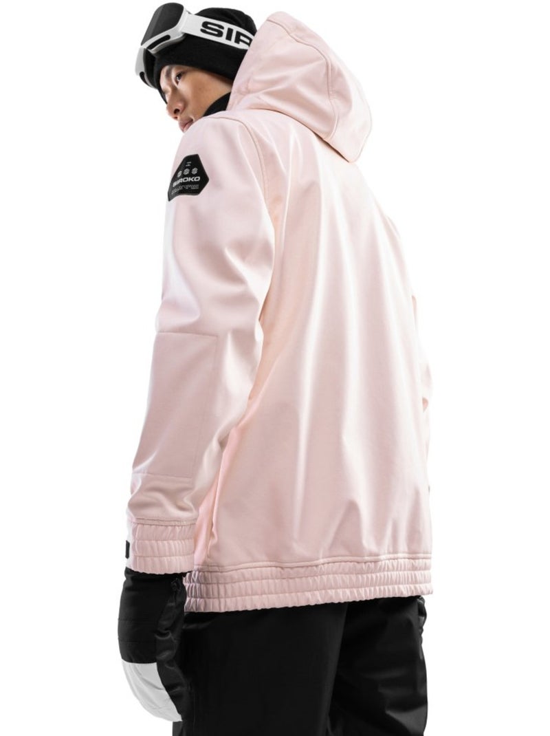 Veste snowboard homme sports d'hiver homme w3 arlberg Rose - Kiabi