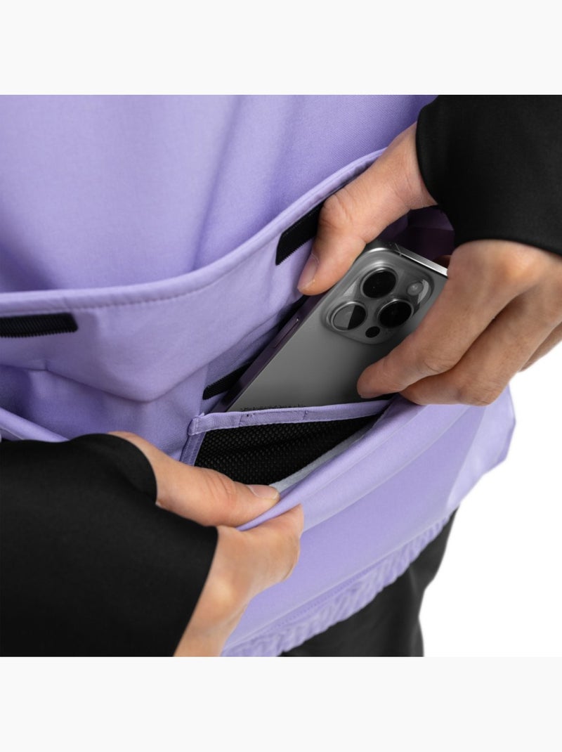 Veste snowboard homme sports d'hiver homme w3 halti Violet - Kiabi