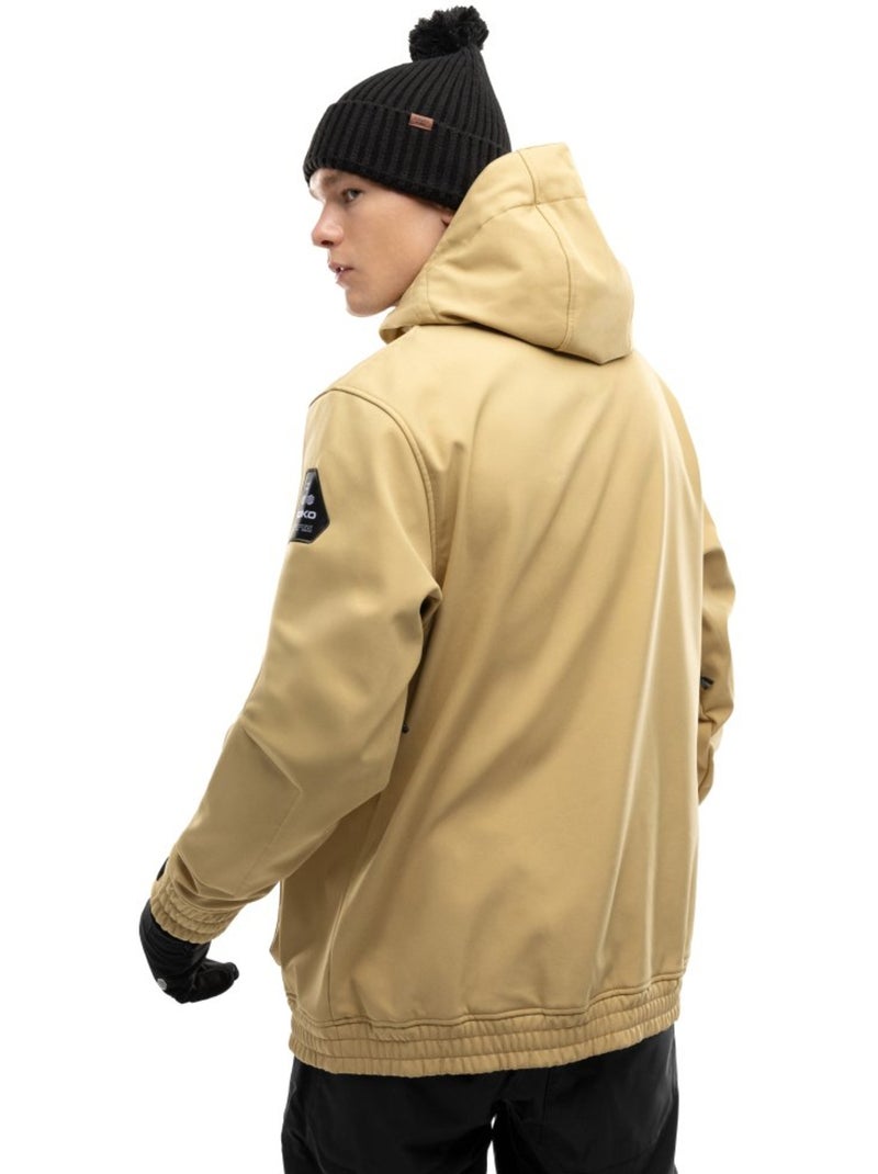 Veste snowboard homme sports d'hiver homme w3 kamui Beige - Kiabi