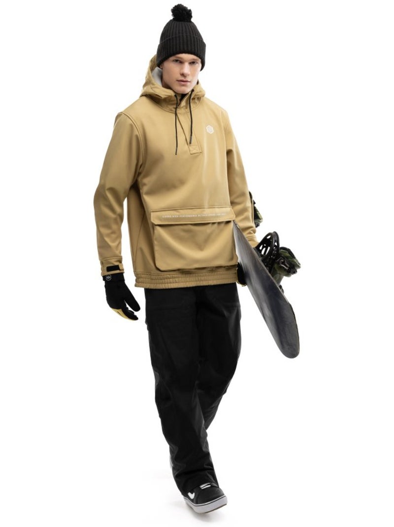 Veste snowboard homme sports d'hiver homme w3 kamui Beige - Kiabi