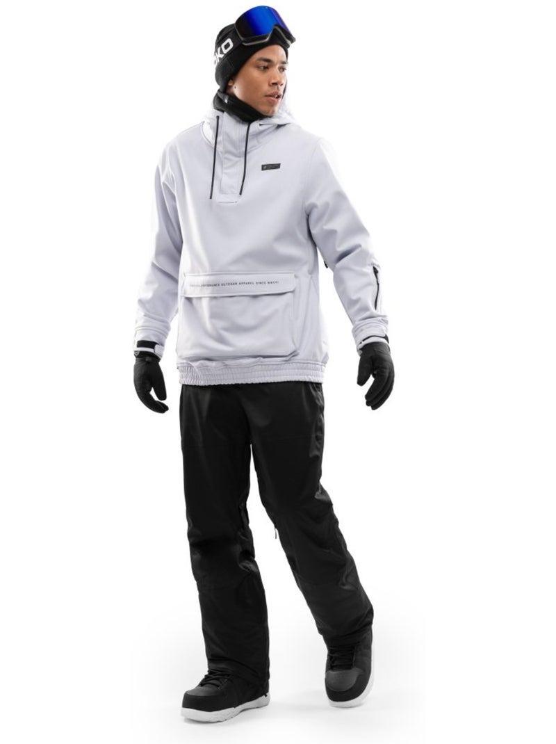Veste snowboard homme sports d'hiver homme w3 lhotse Blanc Gris - Kiabi