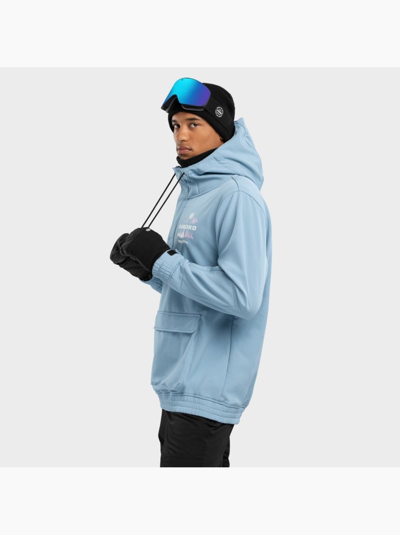 Veste snowboard homme sports d'hiver homme w3 prags Bleu - Kiabi