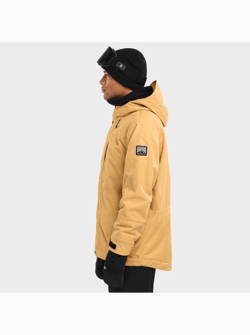 Veste snowboard homme sports d'hiver homme w4 graupel Beige - Kiabi