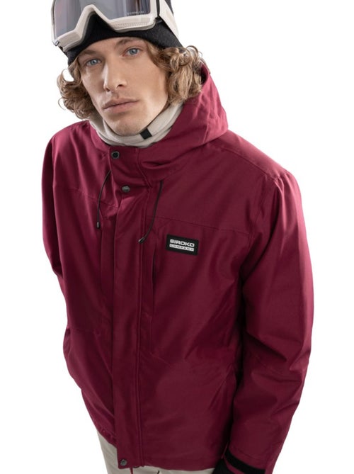 Veste snowboard homme sports d'hiver homme w4 russet - Kiabi
