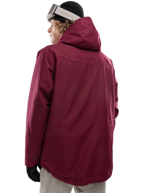 Veste snowboard homme sports d'hiver homme w4 russet - Kiabi