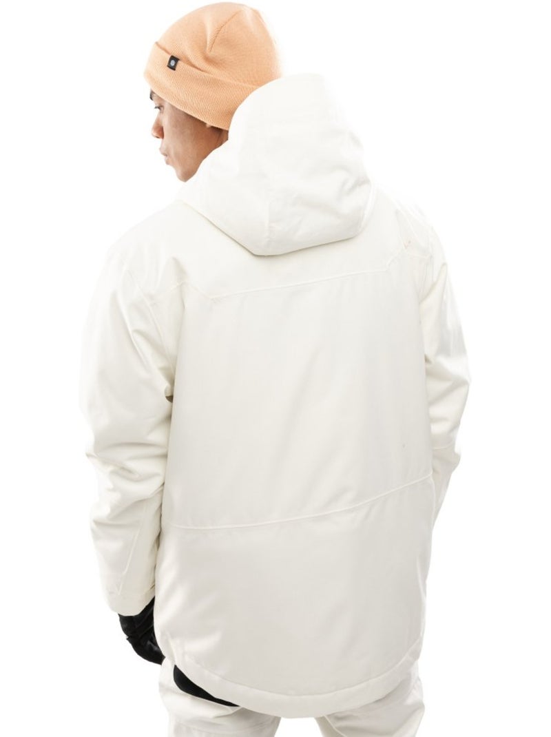 Veste snowboard homme sports d'hiver homme w4 tokoyoro Blanc - Kiabi
