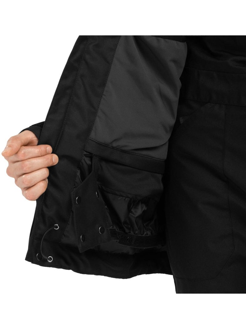 Veste snowboard homme sports d'hiver homme w4 vostock Noir - Kiabi
