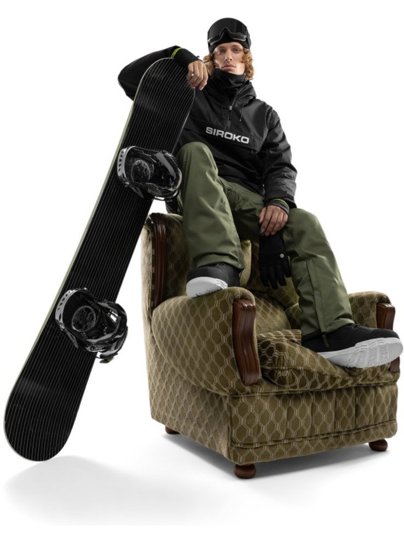 Veste snowboard homme sports d'hiver homme w6 bruson Noir - Kiabi