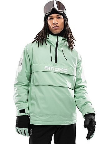 Veste snowboard homme sports d'hiver homme w6 elm