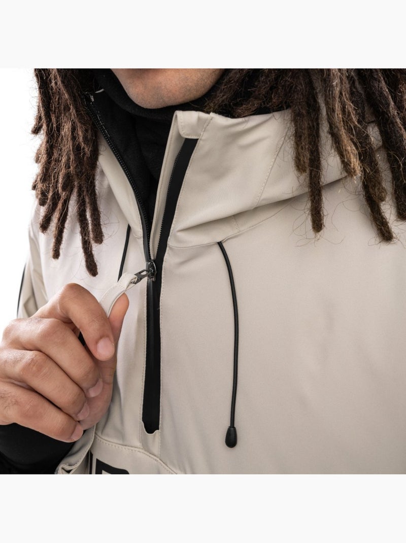 Veste snowboard homme sports d'hiver homme w6 eriz Beige - Kiabi