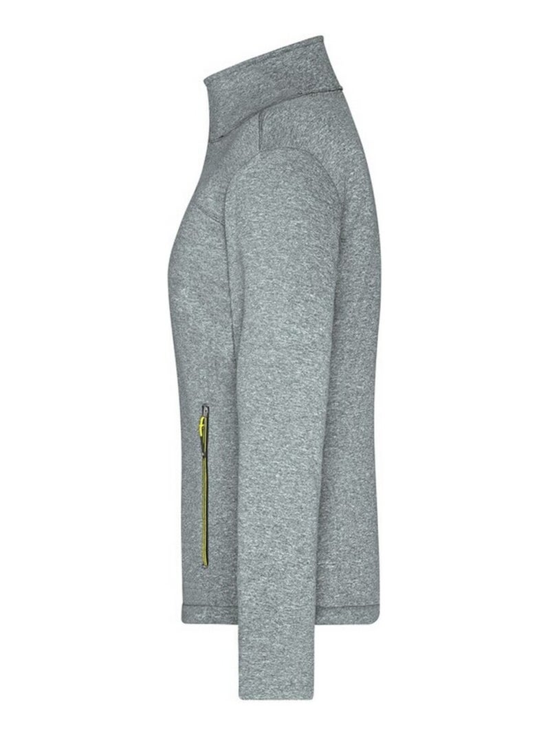 Veste softshell - james and nicholson gris anthracite - Kiabi