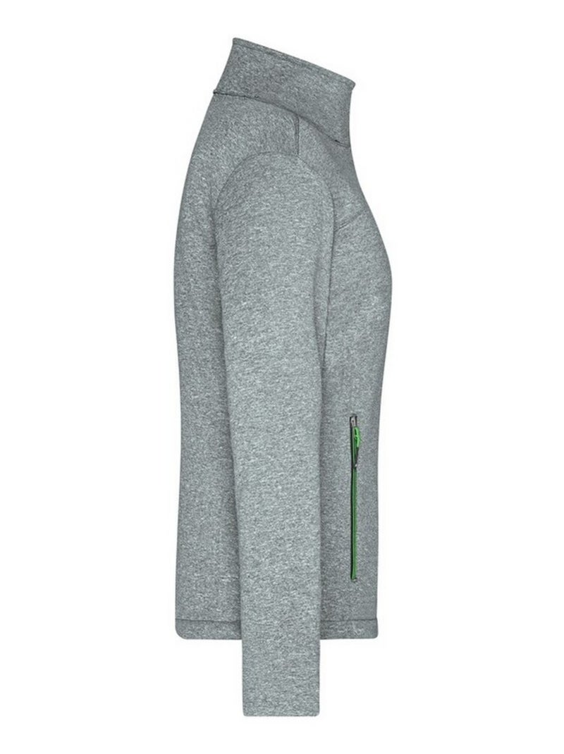 Veste softshell - james and nicholson Gris tourterelle - Kiabi