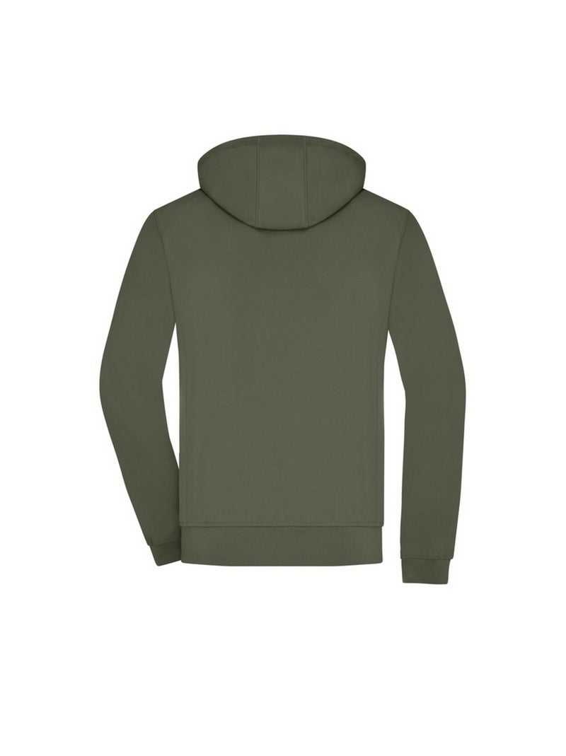 Veste softshell - james and nicholson Vert olive - Kiabi