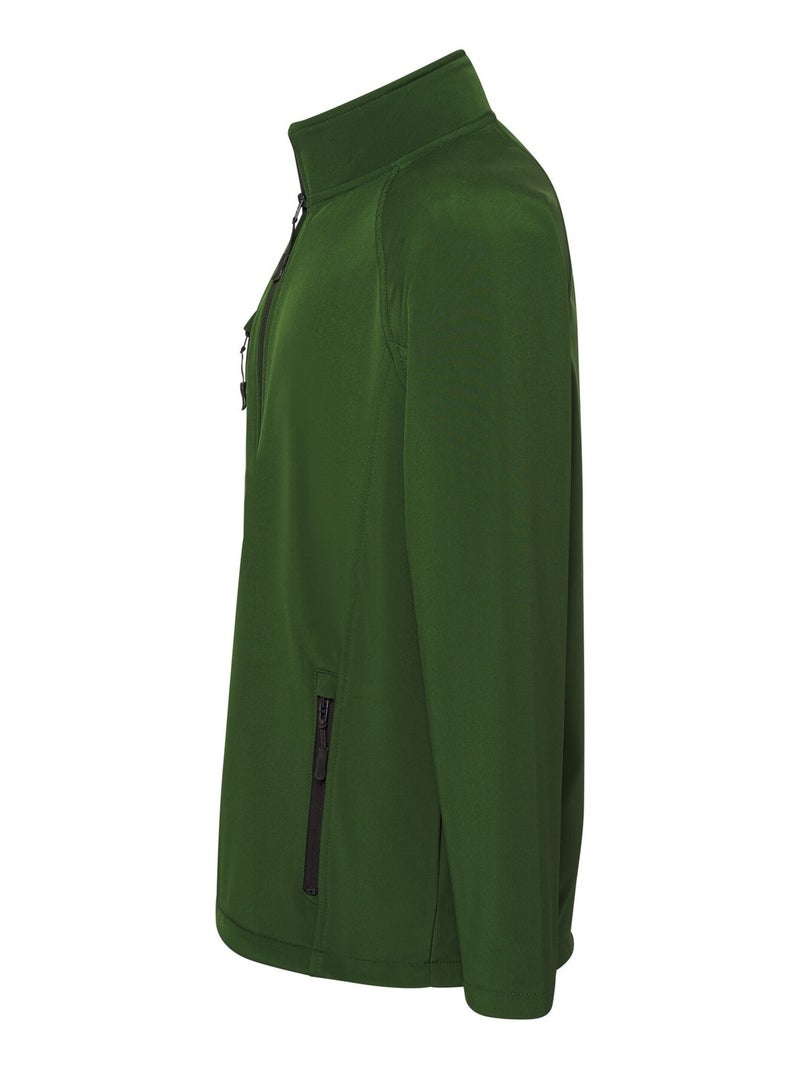 Veste softshell - jhk Vert bouteille - Kiabi