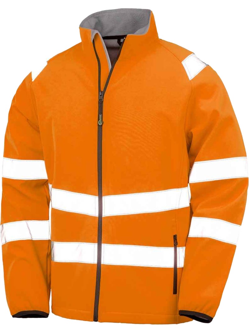 Veste softshell - result genuine recycled Jaune foncé - Kiabi