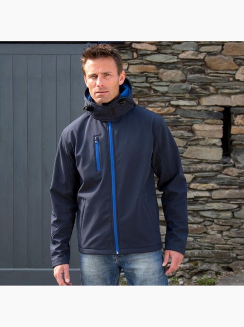 Veste softshell à capuche - result core - Kiabi Veste softshell à capuche - result core - Kiabi