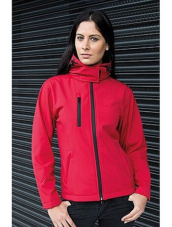 Veste softshell à capuche - result core