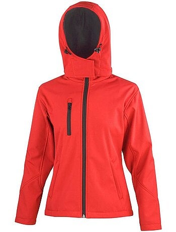 Veste softshell à capuche - result core