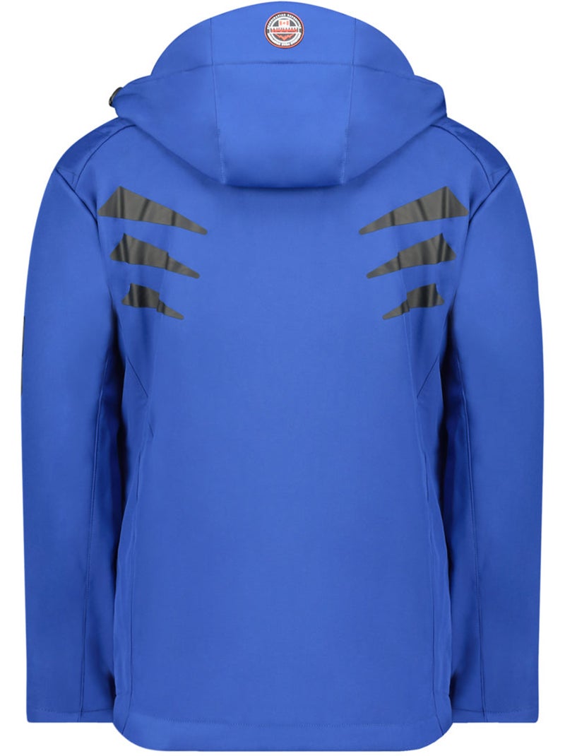 Veste softshell à capuche ajustable tacibeak – canadian peak Bleu - Kiabi