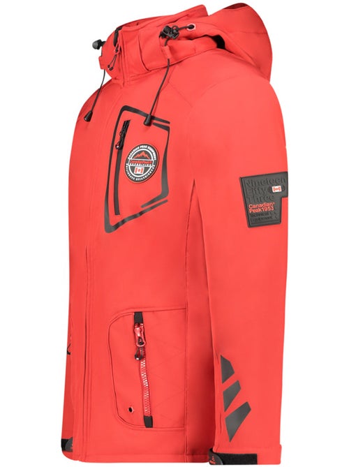 Veste softshell à capuche ajustable tacibeak – canadian peak - Kiabi Veste softshell à capuche ajustable tacibeak – canadian peak - Kiabi