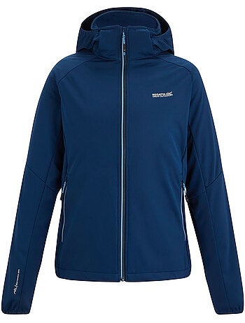 Veste softshell à capuche amovible bourda - regatta