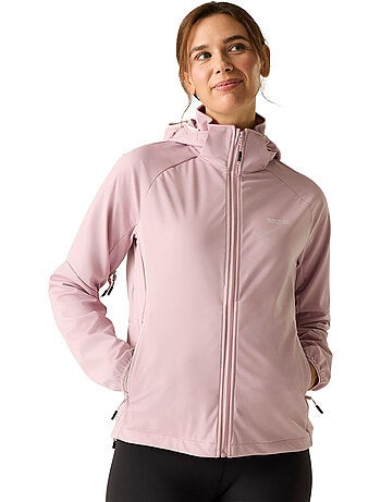 Veste softshell à capuche amovible bourda - regatta