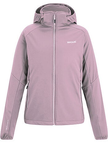 Veste softshell à capuche amovible bourda - regatta