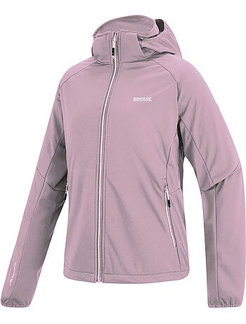 Veste softshell à capuche amovible bourda - regatta