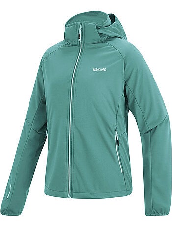 Veste softshell à capuche amovible bourda - regatta
