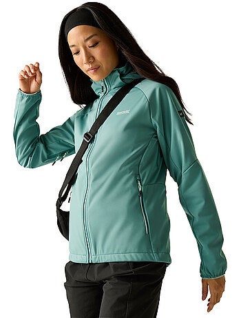 Veste softshell à capuche amovible bourda - regatta