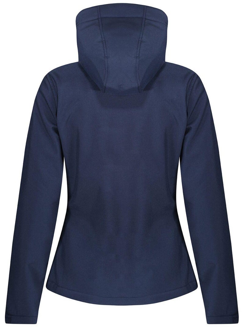 Veste softshell à capuche amovible et poche sur poitrine venturer - regatta Bleu marine - Kiabi