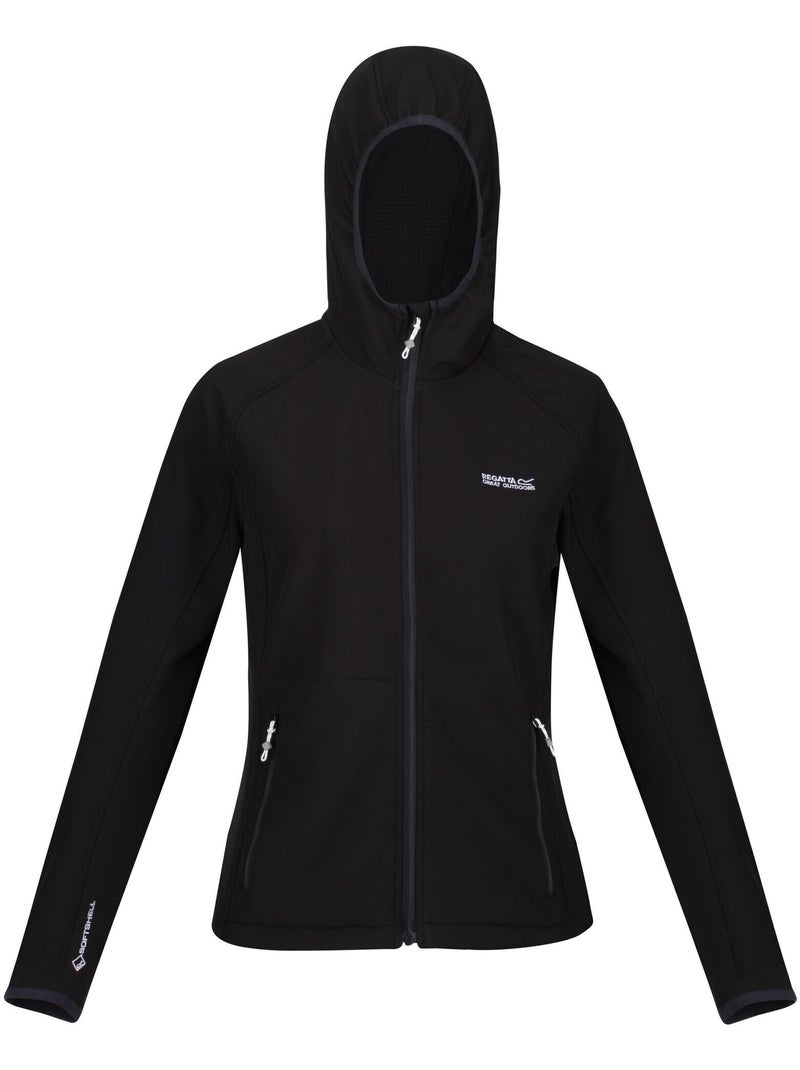 Veste softshell à capuche arec - regatta Noir - Kiabi