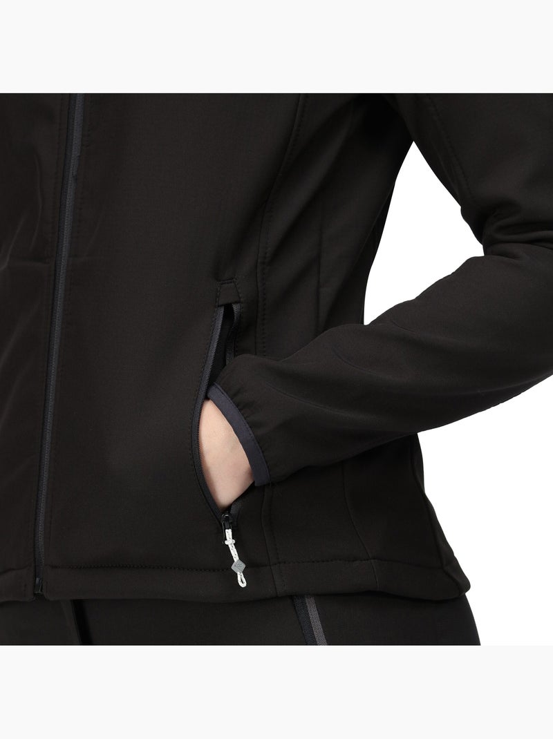 Veste softshell à capuche arec - regatta Noir - Kiabi