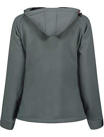 Veste softshell à capuche doublée polaire tacereak – canadian peak