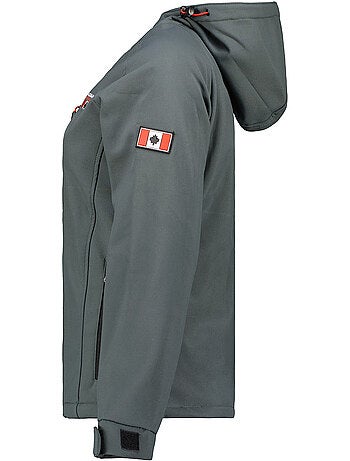 Veste softshell à capuche doublée polaire tacereak – canadian peak