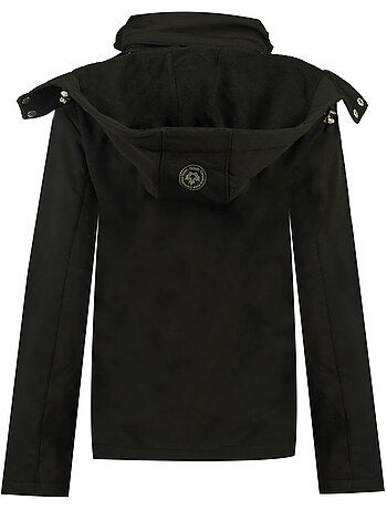 Veste softshell à capuche doublée polaire turna – canadian peak