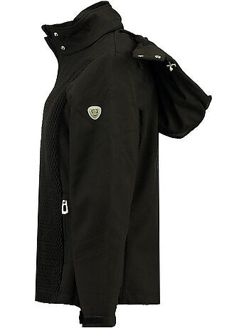 Veste softshell à capuche doublée polaire turna – canadian peak