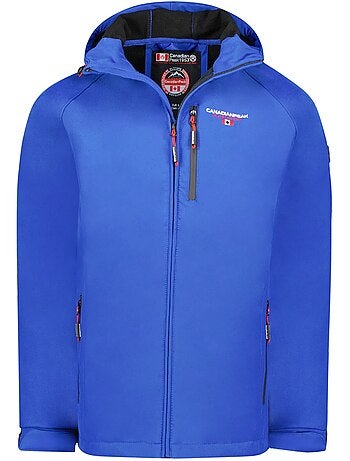 Veste softshell à capuche réglable takiteak – canadian peak