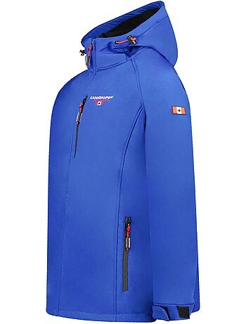 Veste softshell à capuche réglable takiteak – canadian peak