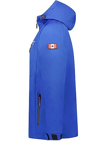 Veste softshell à capuche réglable takiteak – canadian peak