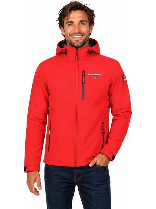Veste softshell à capuche réglable takiteak – canadian peak - Kiabi Veste softshell à capuche réglable takiteak – canadian peak - Kiabi