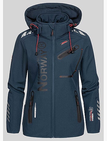 Veste softshell à capuche reine – geographical norway