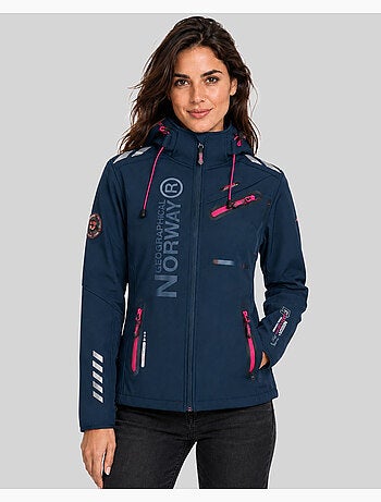 Veste softshell à capuche reine – geographical norway