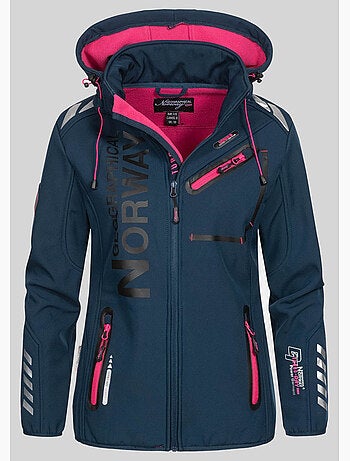 Veste softshell à capuche reine – geographical norway